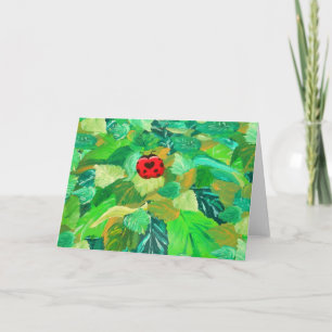 Lady Bug - Greeting Card