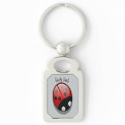 lady bug keychain