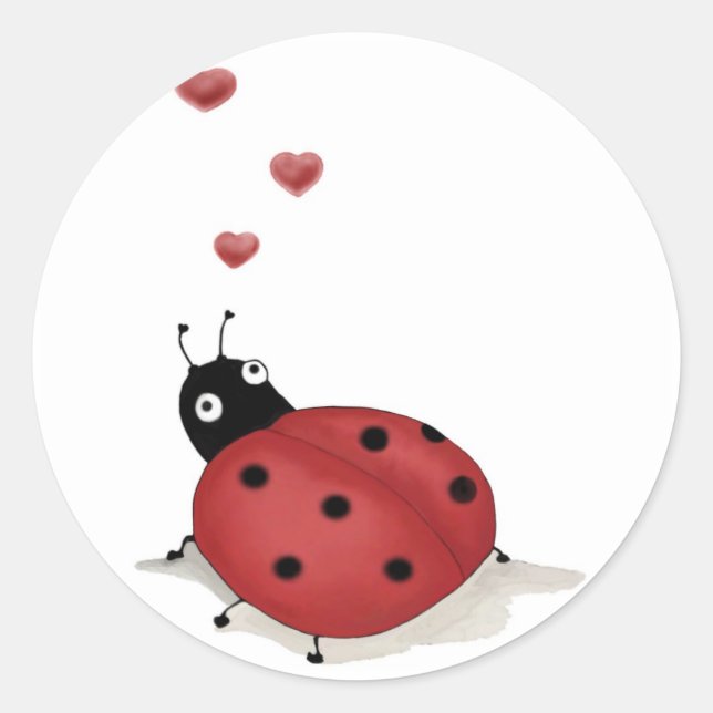 Lady Bug Lady Bug Stickers (Front)