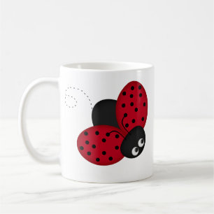 Lady Bug Luck coffee mug