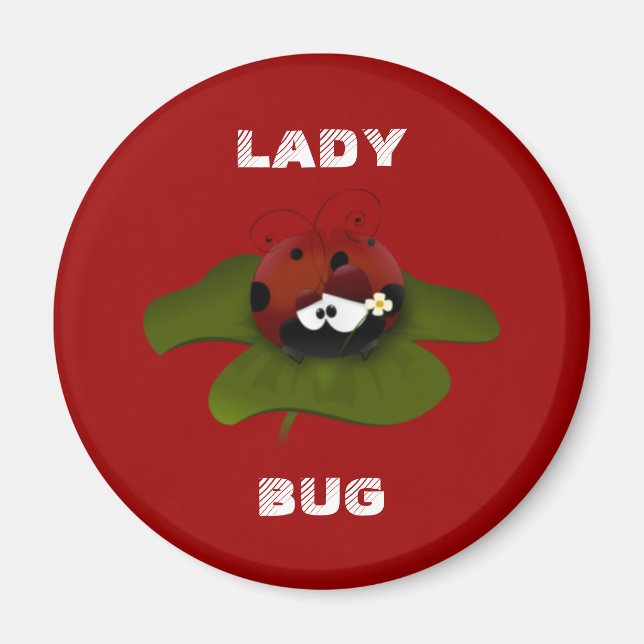 Lady Bug Magnet (Front)