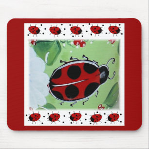 Lady-Bug Mouse Pad