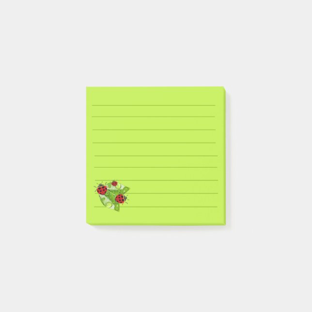 Lady Bug Post-It Notes (Front)