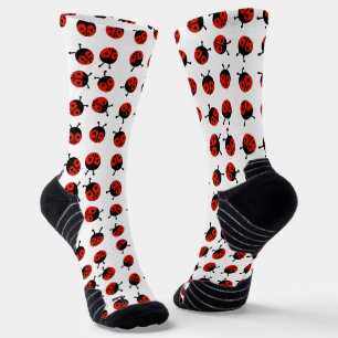 Lady Bug  Socks