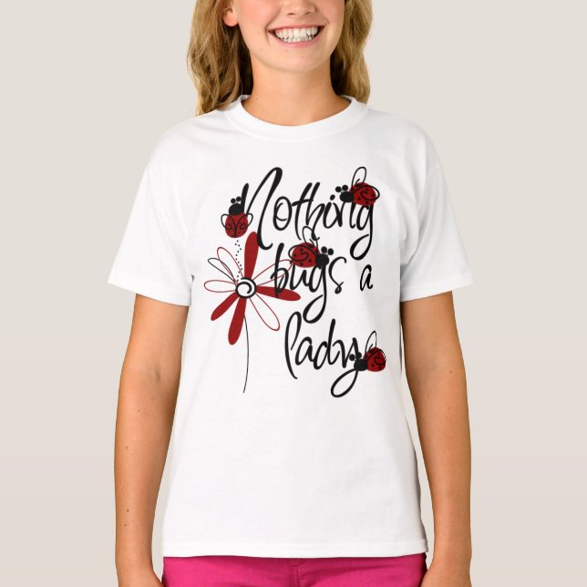 Lady Bug T-Shirt for Kids (Front)