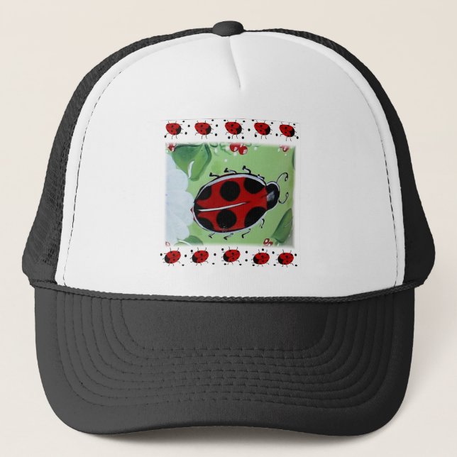 Lady-Bug Trucker Hat (Front)