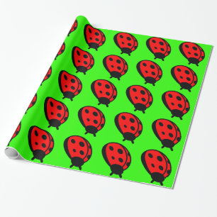 Lady Bug Wrapping Paper