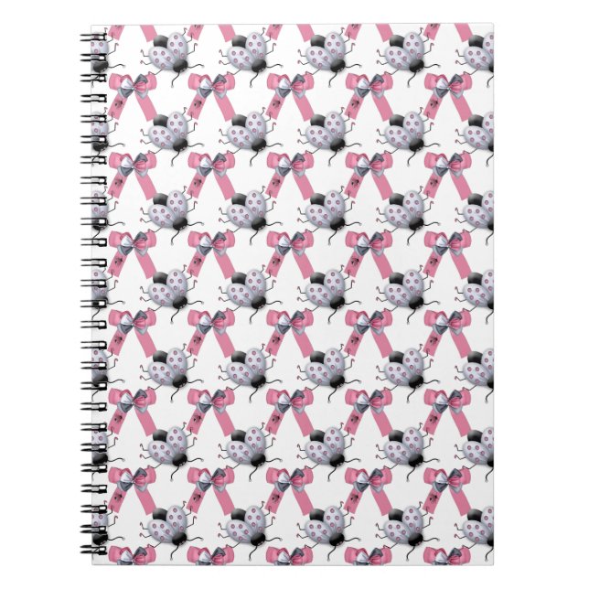 Lady Bugs and Bows Notebook (Front)