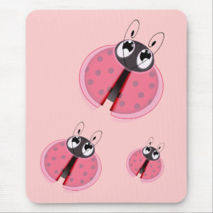 Lady Bugs Mouse Pad