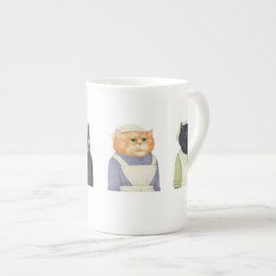 LADY CATS Bone China Mug