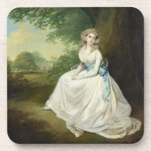 Lady Chambers, c.1789 (oil on canvas) Coaster