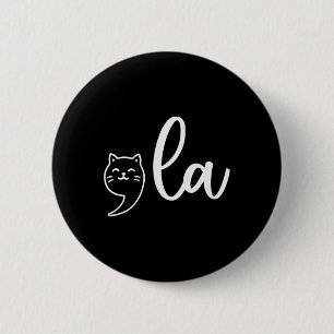 Lady Comma La Kamala Harris For President 2024 Ele 6 Cm Round Badge