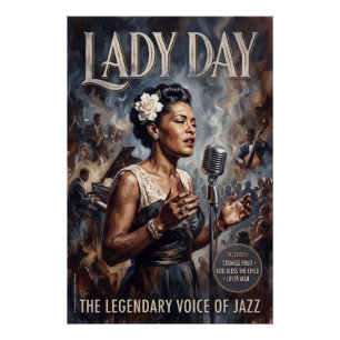 Lady Day, Billie Holiday  Poster
