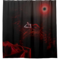Lady Death Shower Curtain