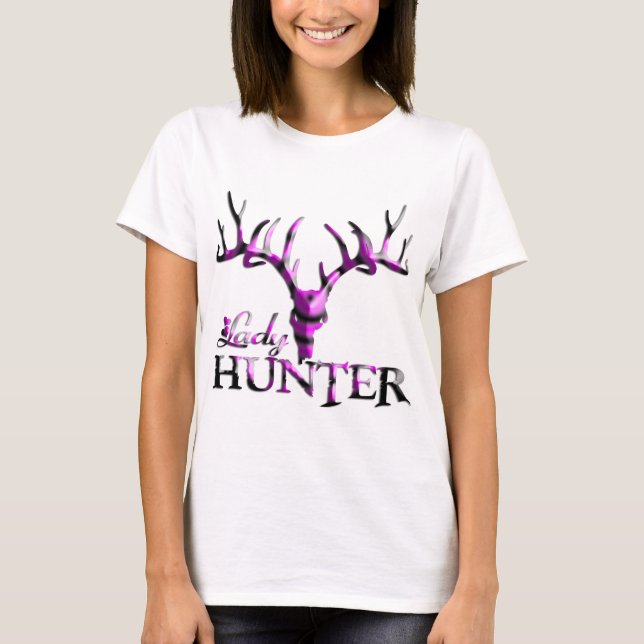 LADY DEER HUNTER T-Shirt (Front)