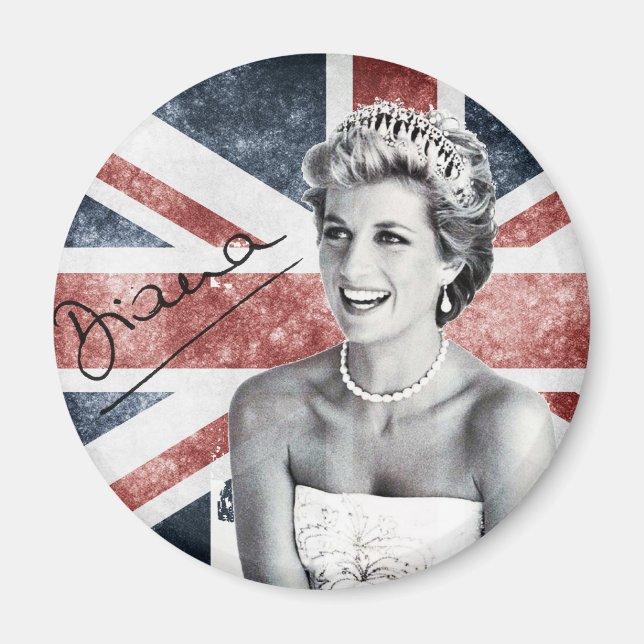 Lady Diana Magnet (Front)