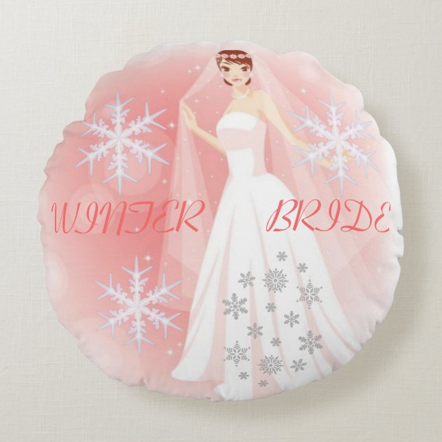 Lady Elegance Collection Round Cushion (Front)