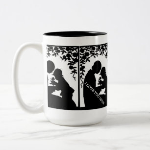 LADY ELEGANCE COLLECTION Two-Tone COFFEE MUG