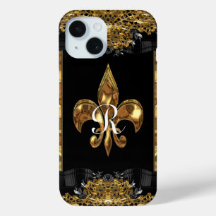 Lady Eve Fleur French Monogram iPhone 15 Case