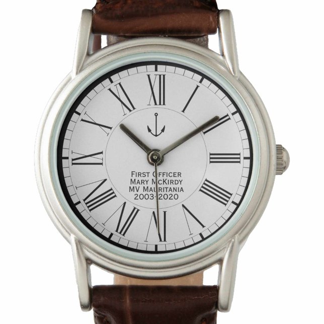 Lady First Officer Ship Crew Commemorative Watch (Creator Uploaded)