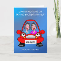 Lady friends passed driving test