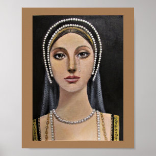 Lady from the English Tudor Era/ poster