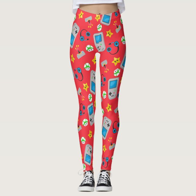 Lady Gamer   Leggings (Front)