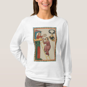 Lady Giving Gift to Suitor, 14th Century T-Shirt