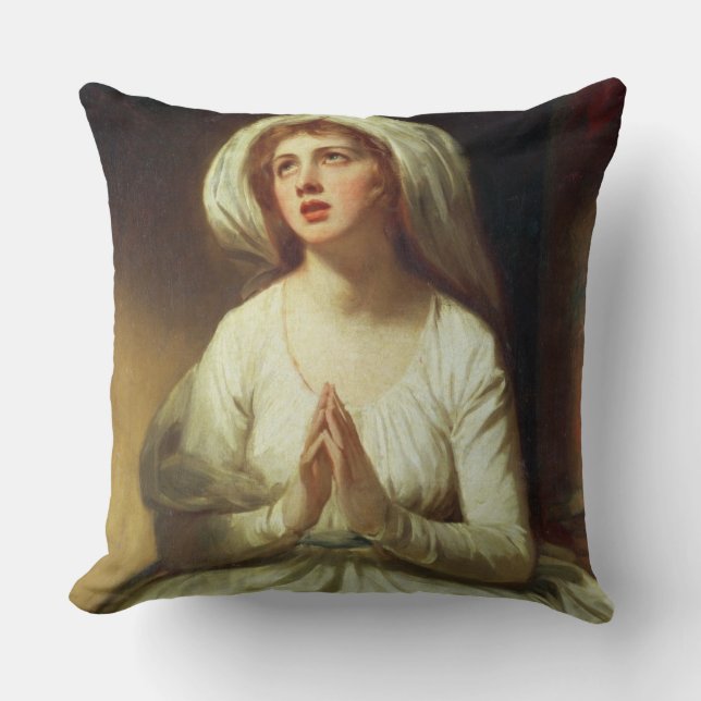 Lady Hamilton Praying Cushion (Front)