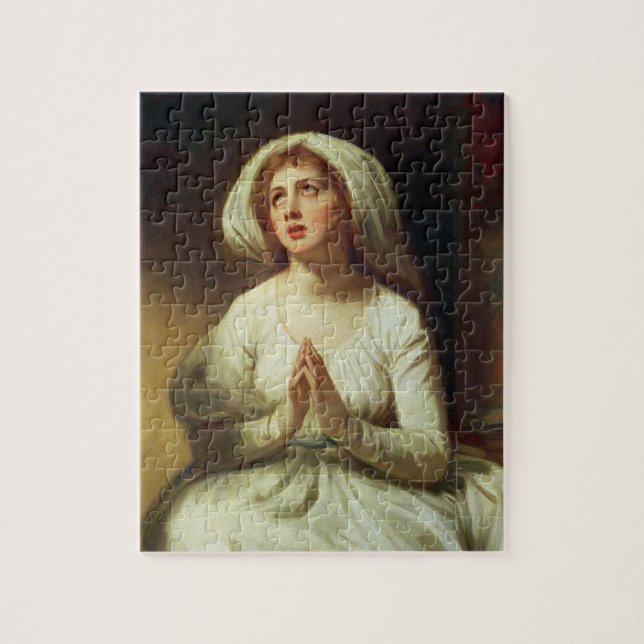Lady Hamilton Praying Jigsaw Puzzle (Vertical)