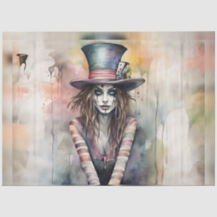 Lady Hatter Mad Hatter Alice in Wonderland Paper