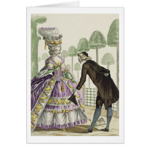 Lady in a Lilac Dress Promenades in the Gardens of