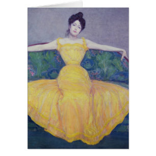Lady in a Yellow Dress, 1899