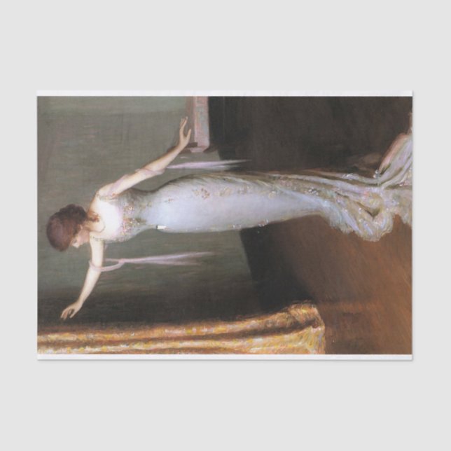 Lady in an Evening Dress by Lilla Cabot Perry Tissue Paper (Front)