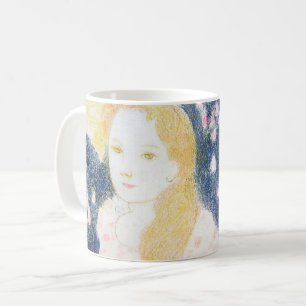 Lady in Pink Dress, Maurice Denis Coffee Mug