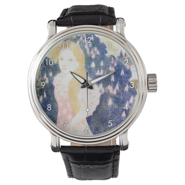 Lady in Pink Dress, Maurice Denis Watch (Front)