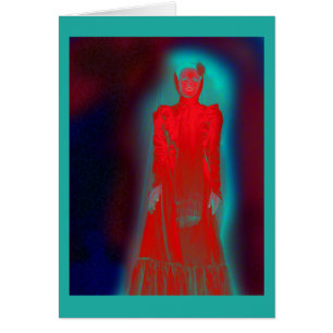 Lady in red