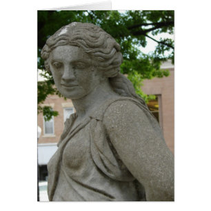 Lady in Stone in Washington, Iowa All Occasion