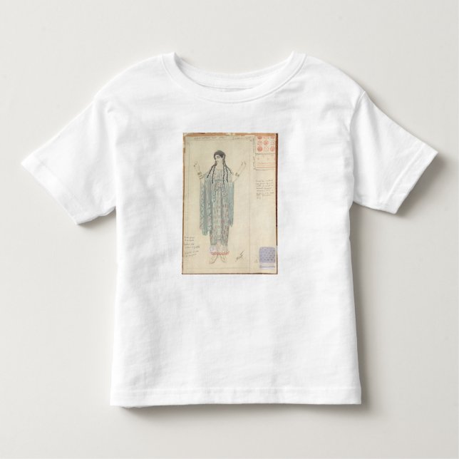 Lady-in-waiting costume design for Hippolytus Toddler T-Shirt (Front)