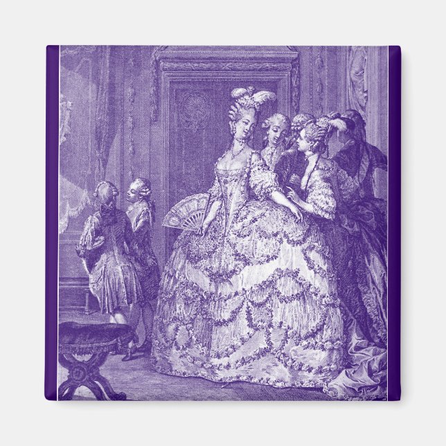 Lady in Waiting to Marie Antoinette Magnet (Front)