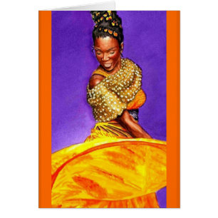 Lady In Yellow Dress
