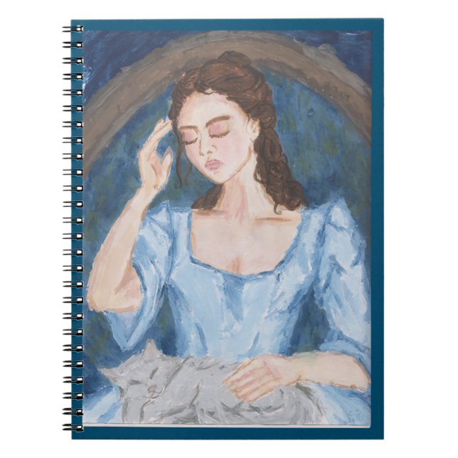 Lady Jane and MoggyGrey Notebook (Front)