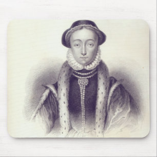 Lady Jane Grey, engraved by S. Freeman Mouse Pad