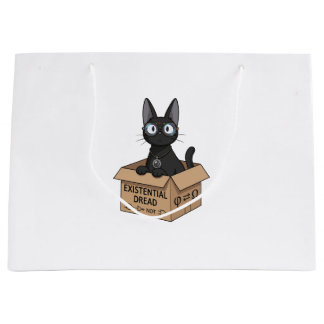 Lady Justice Black Cat Law Student Tote Bag