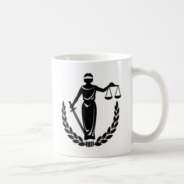 LADY JUSTICE CO. COFFEE MUG (Right)