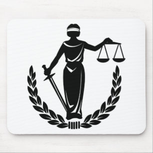LADY JUSTICE CO. MOUSE PAD