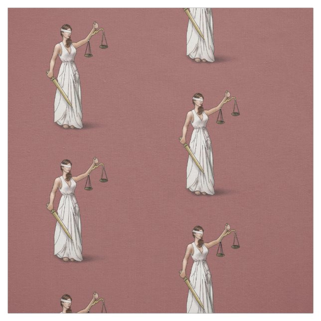Lady Justice - Marsala Fabric (Swatch)