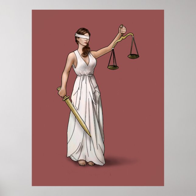 Lady Justice - Marsala Poster (Front)