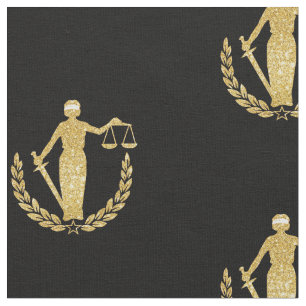 Lady Justice Material Fabric
