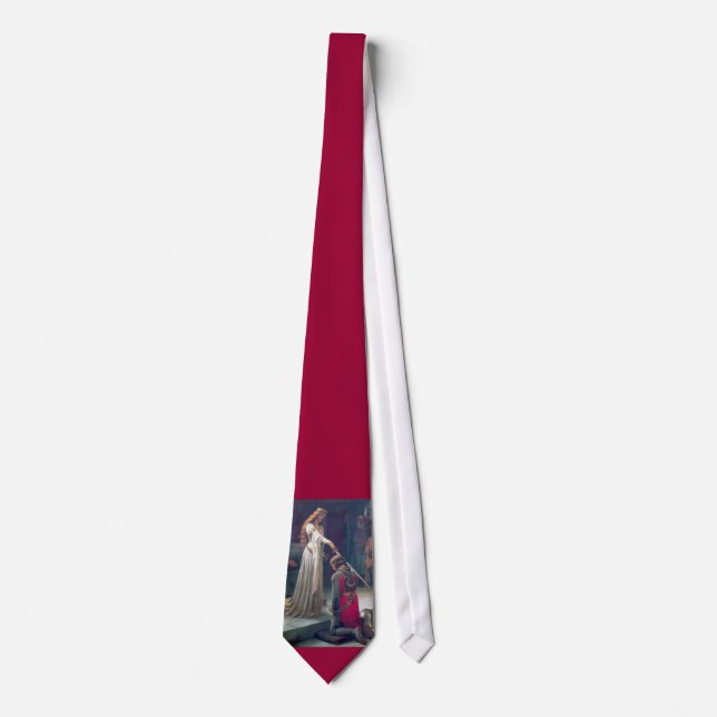 Lady knighted man knight tie (Front)